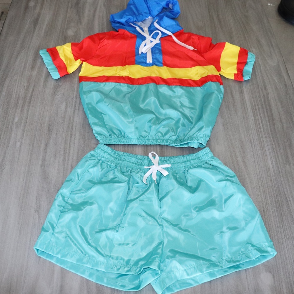 NWOT Windbreaker Set